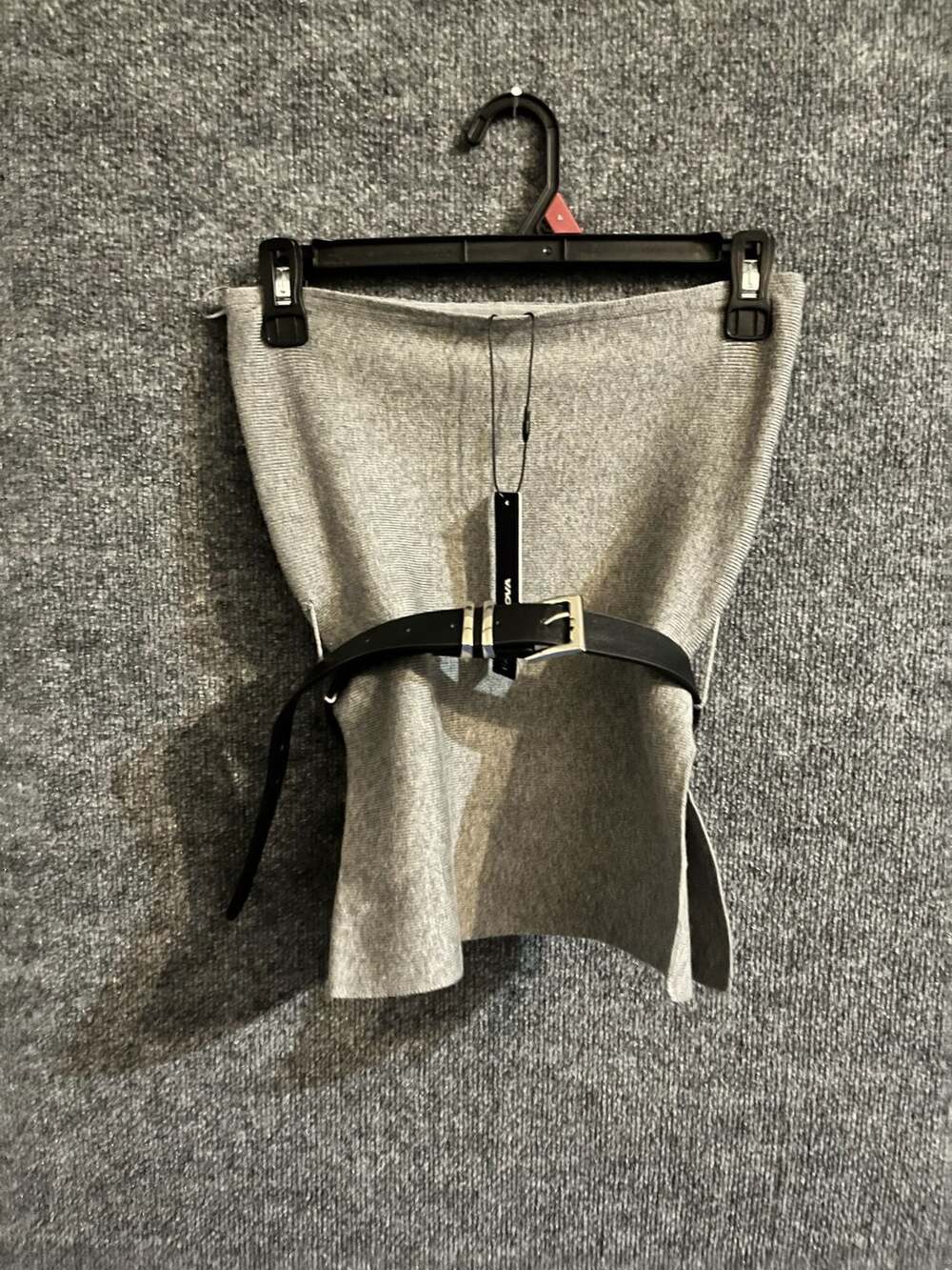 Fashion Nova Soft Energy Belted Sweater Top 002-042